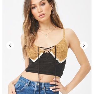 Forever 21 Crochet Top